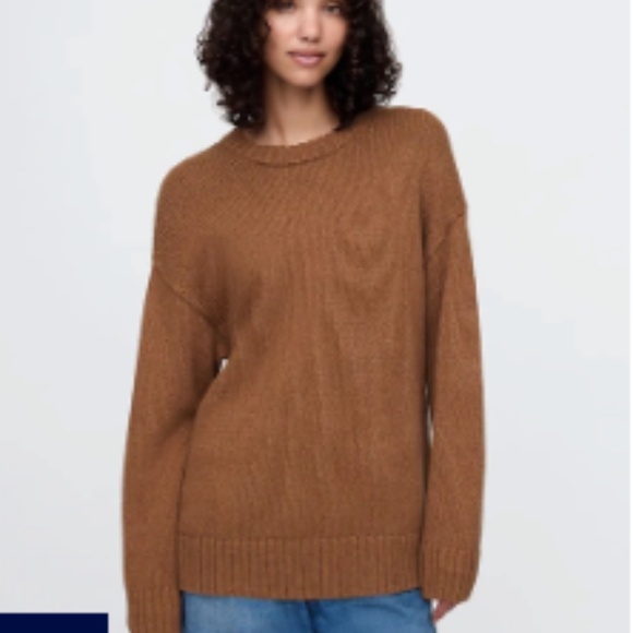 GAP 100% Cotton Oversized Boyfriend Sweater (size: Small) - Picture 2 of 4